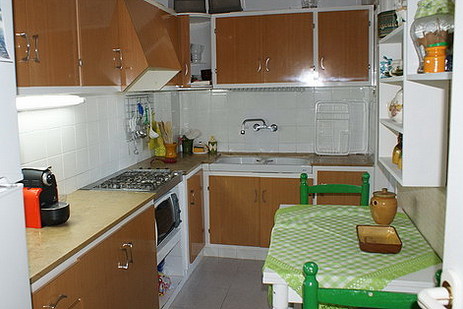 CUISINE APPARTEMENT TORREMAR à Benicarlo