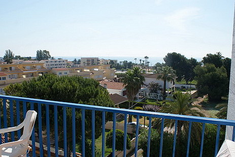 VUE FRONTALE A LA MER, appartement Torremar à Benicarlo