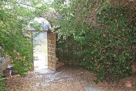 entrée de la villa - peñiscola