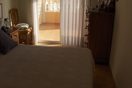 chambre double avec sortie terrasse