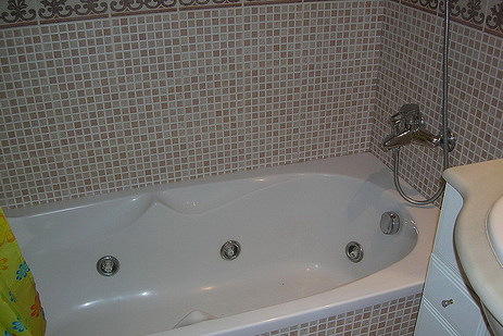 Baignoire avec hydromassage, appartement Polideportivo, Benicarlo