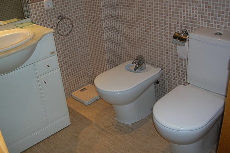 Salle de bains, appartement Polideportivo, Benicarlo