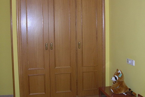 Armoire encastrée, chambre principale