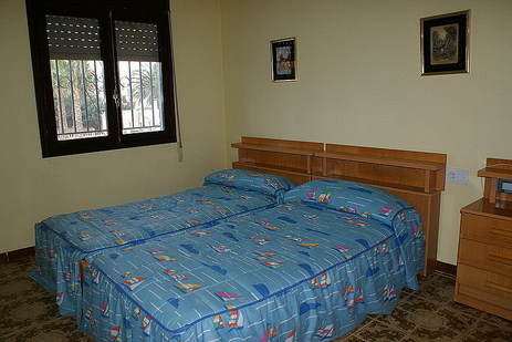 Chambre double, 1er étage, maison Plenamar, Benicarlo