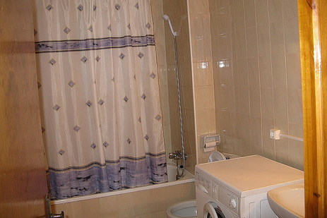 Salle de bains avec baignoire, Appartement Peñiscola 1, Peñiscola