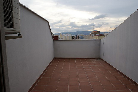 Terrasse du duplex avec vue mer, ático Soldemar, Benicarló