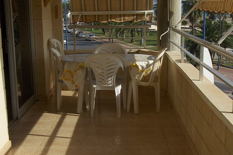 Terrasse équipée, Appartement Peñiscola Azahar, Peñiscola